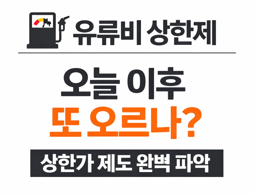 유가 상한제 완벽 파악
석유 최고가격제
향후 고시일
기름값 상승