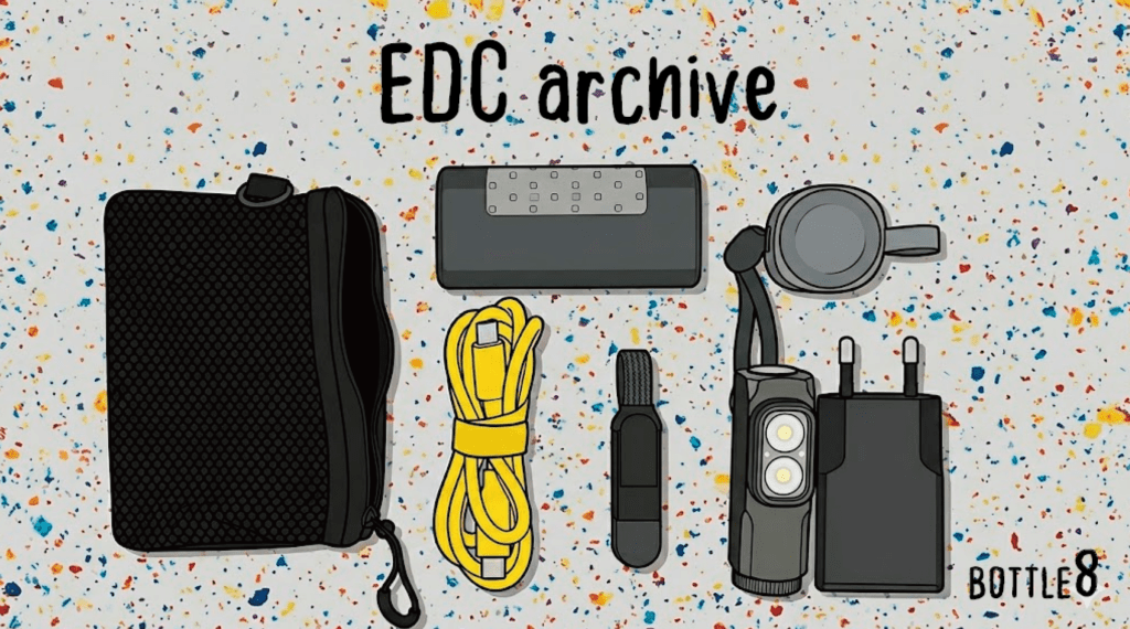 bottle8 edc archive
tech pouch
EDC 테크 파우치