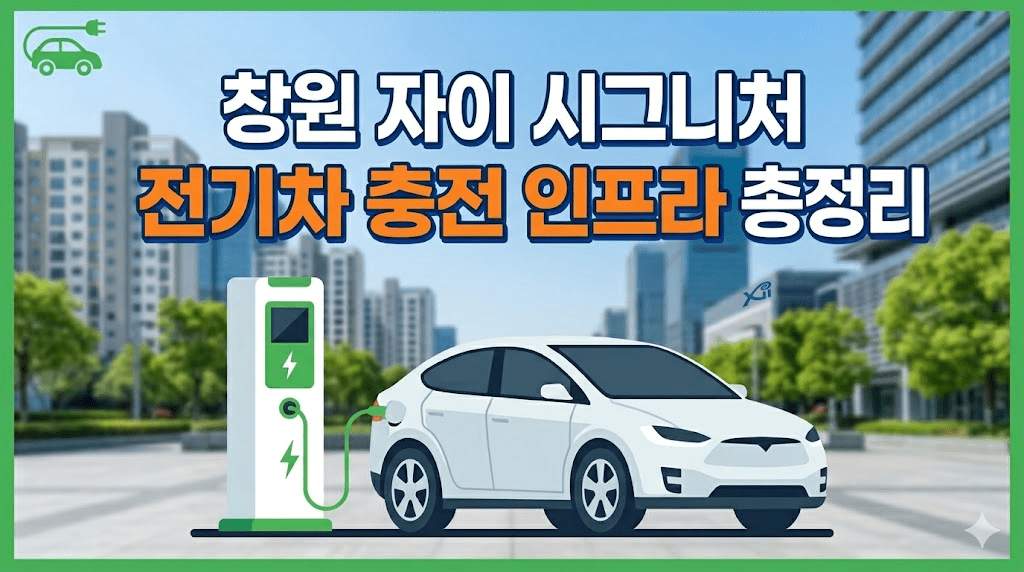 창원 자이 시그니처 충전 인프라 총정리