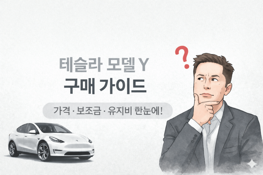 테슬라 구매 가이드 총정리