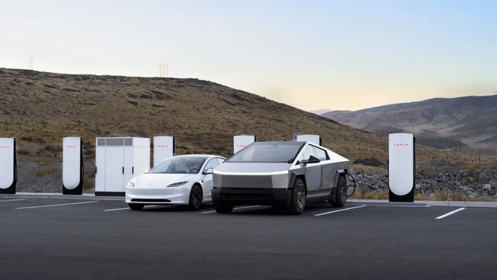 tesla supercharger