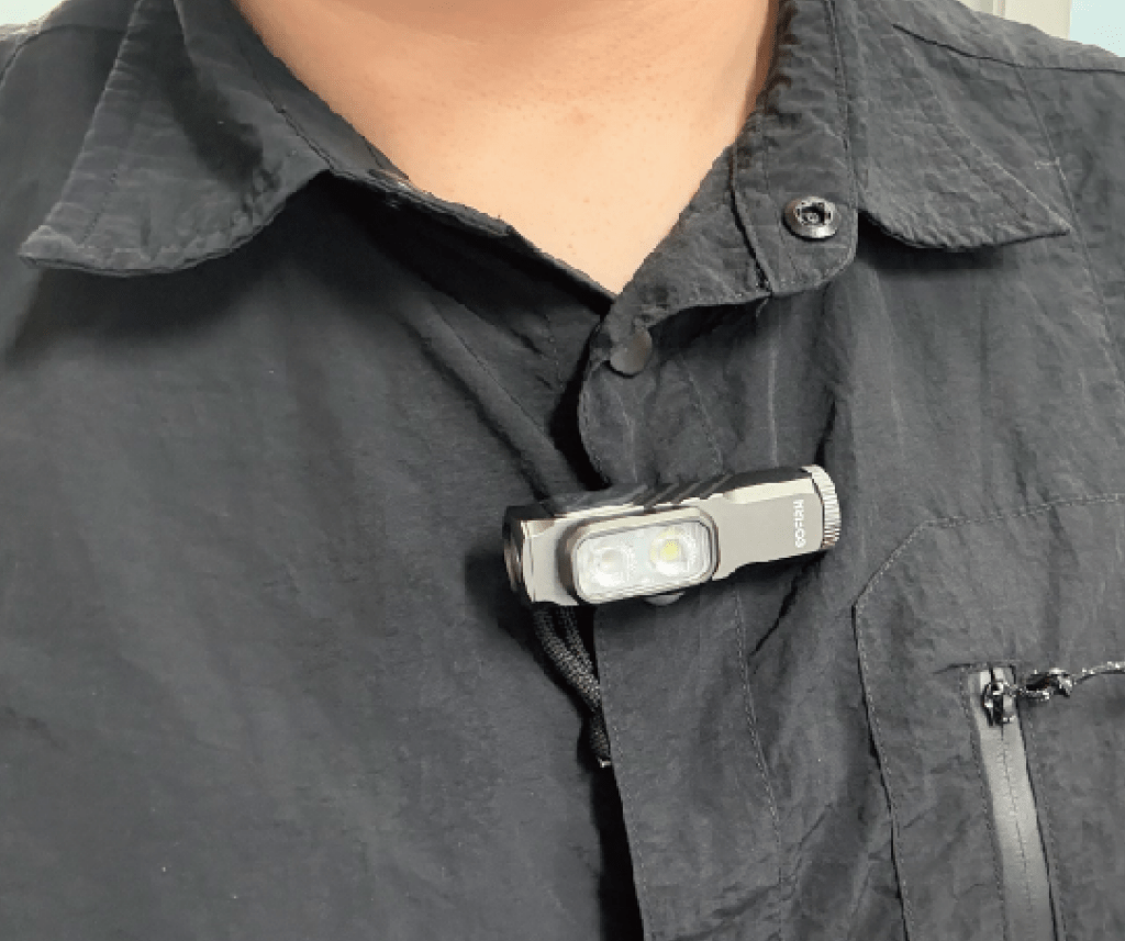 EDC lantern
sofirn ST10
LED light clipping shirts