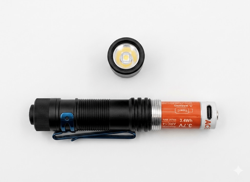 ACEBEAM POKELIT AA
battery